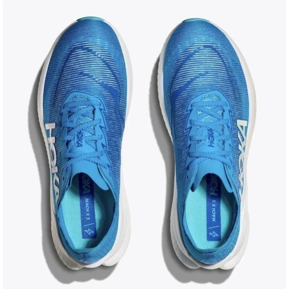 Hoka One One Mach X 2 Running Shoes Blue Men's Size 13D